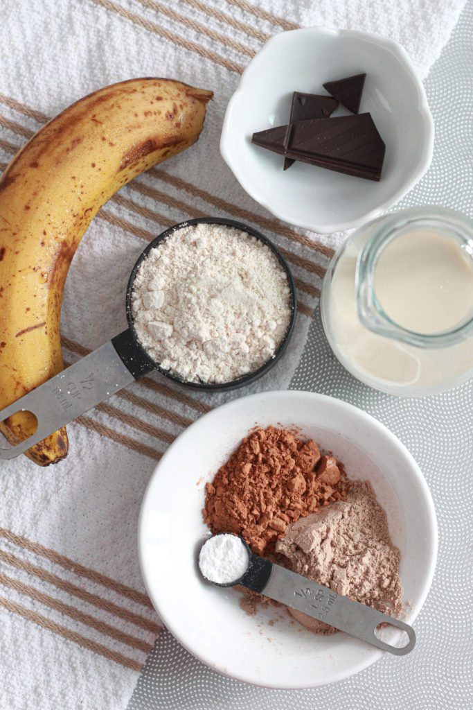 Salted chocolate cake ingredients