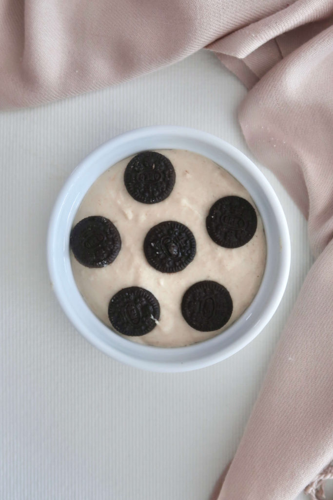 Oreo-baked-oatmeal-batter