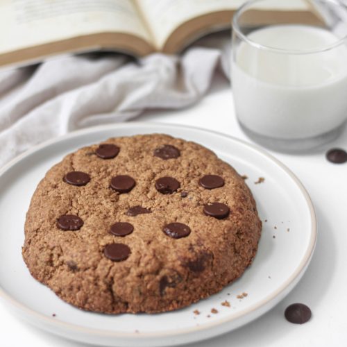 Giant chocolate chip cookie healthy recipe