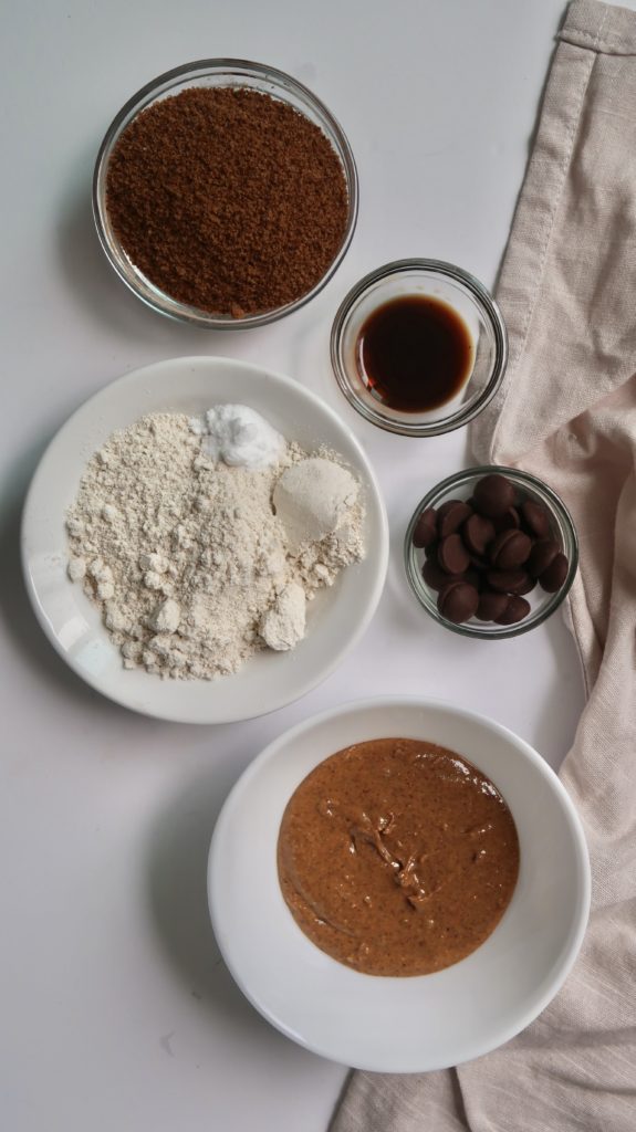 Giant chocolate chip cookie ingredients