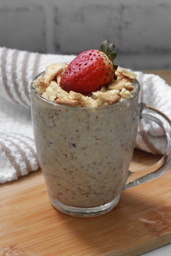 STRAWBERRY SHORTCAKE OVERNIGHT OATS