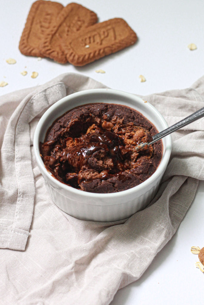 biscoff chocolate baked oatmeal recipe