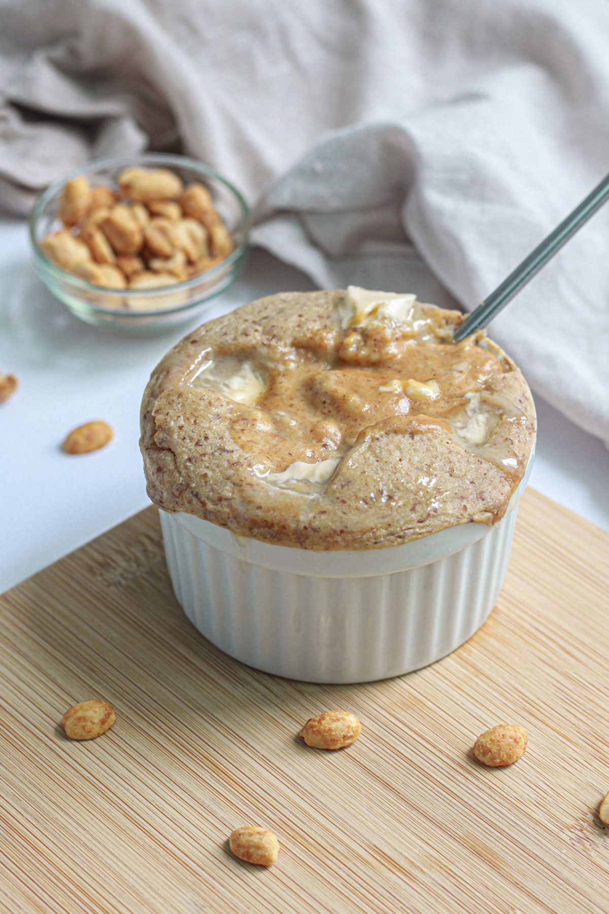 healthy peanut butter baked oats