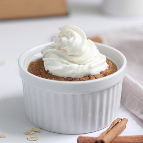 PUMPKIN PIE BAKED OATS RECIPE HEALTHY VEGAN