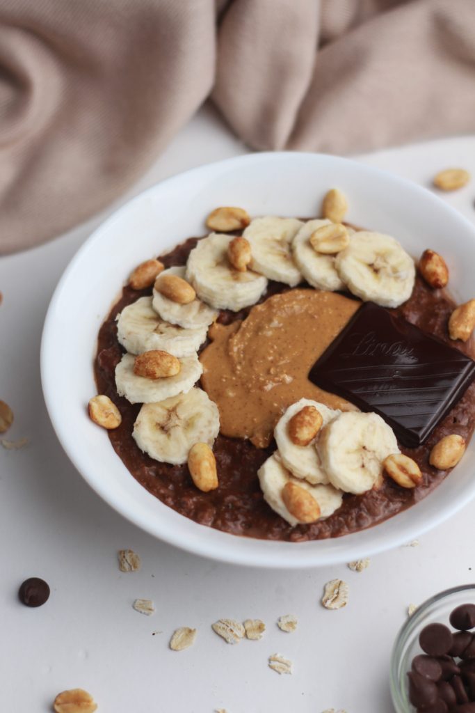 chocolate peanut butter oatmeal breakfast recipe