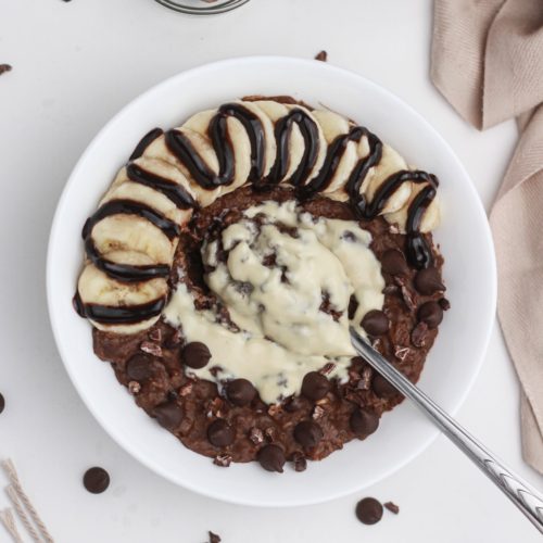 high protein black and white oatmeal
