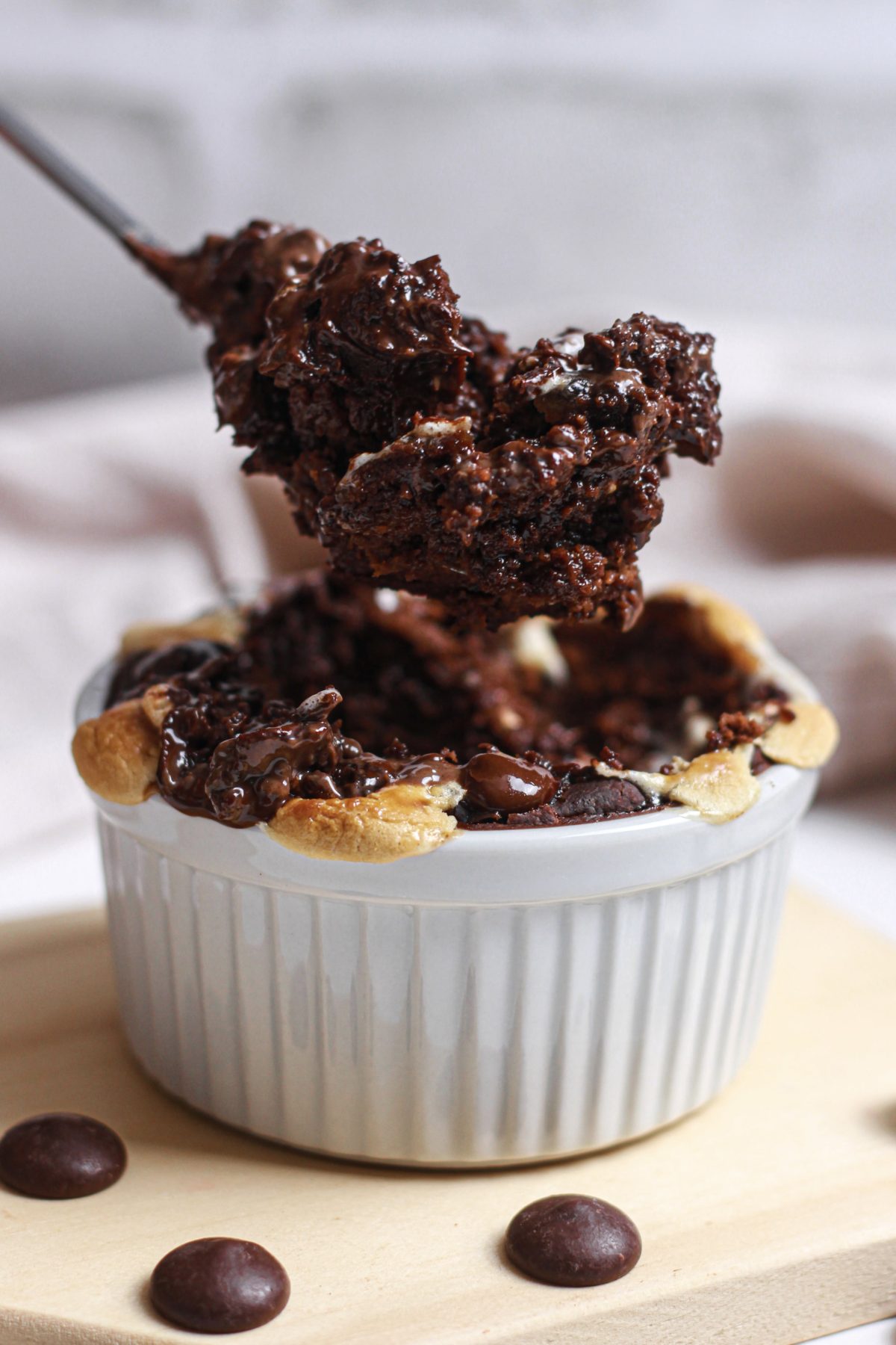 Cozy Hot Chocolate Baked Oats healthy