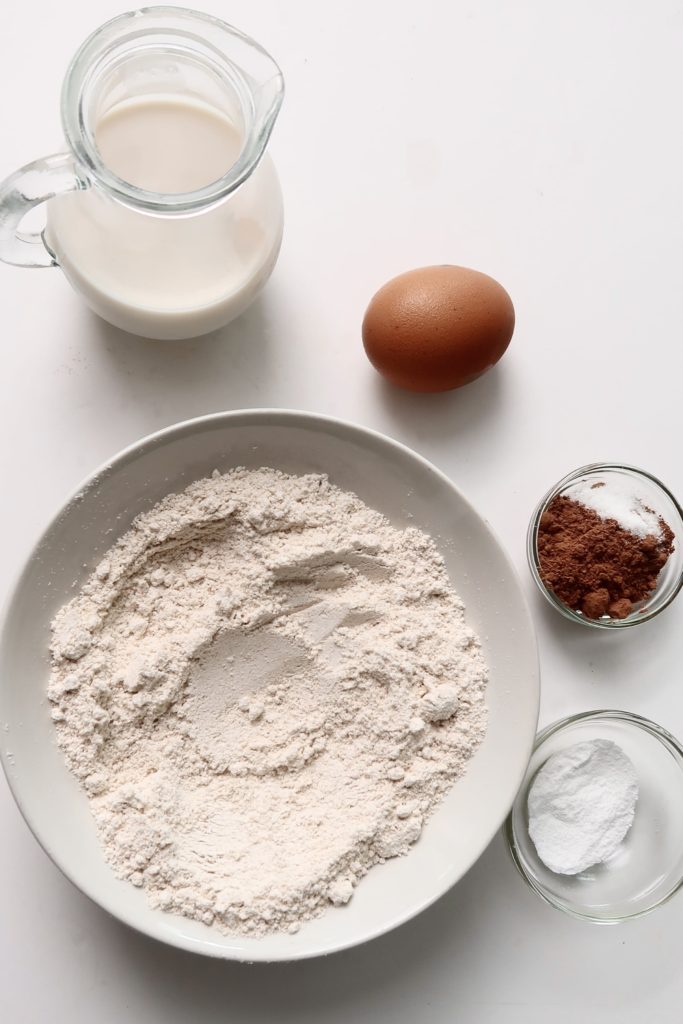 easy hot cocoa pancakes recipe ingredients
