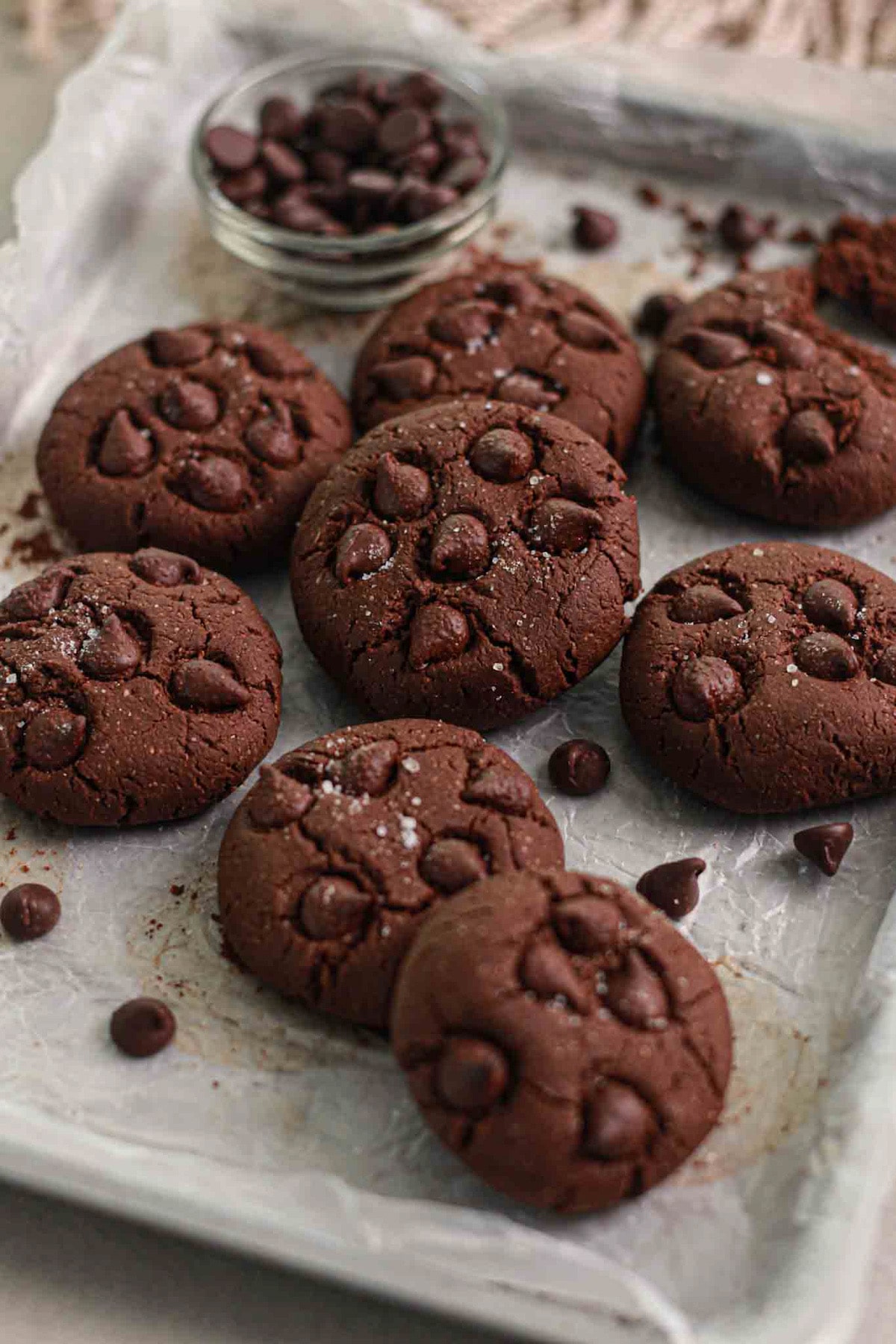 healthy sea salt brownie oat cookies recipe