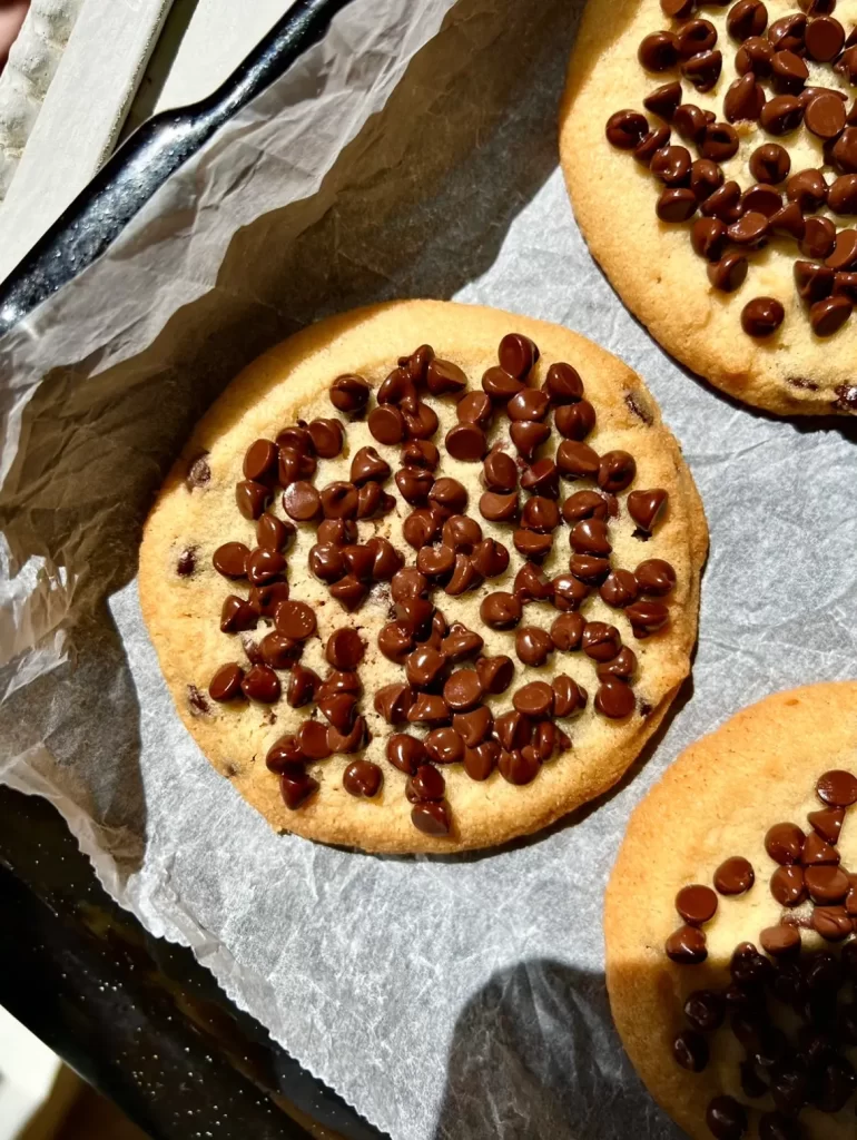 soft baked chocolate chips cookies