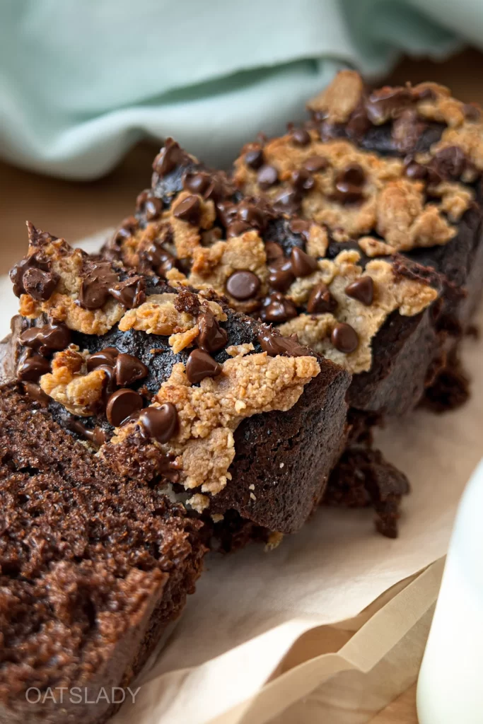 DOUBLE CHOCOLATE CHIP COOKIE DOUGH LOAF