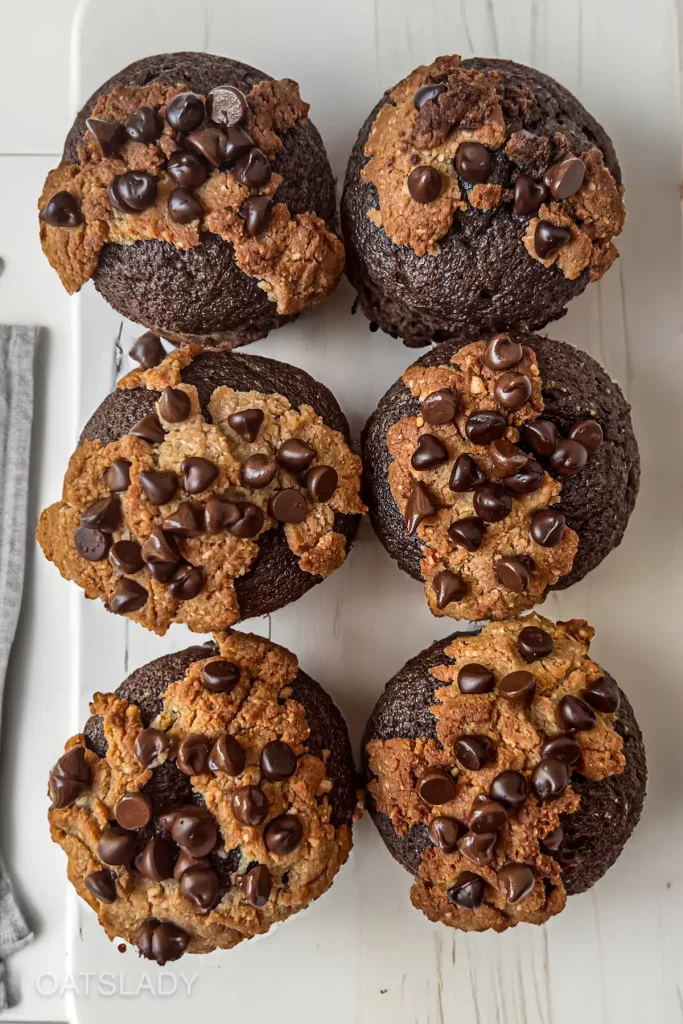 chocolate chip cookie muffins