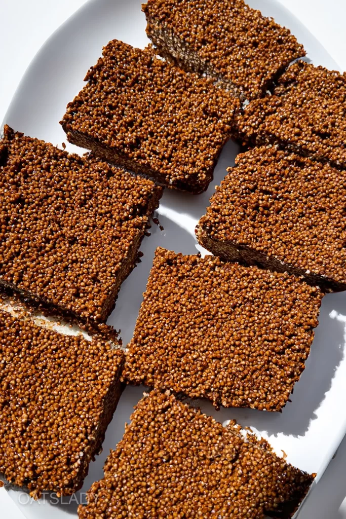 dark chocolate amaranth bars recipe