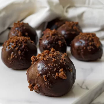 chocolate cake balls