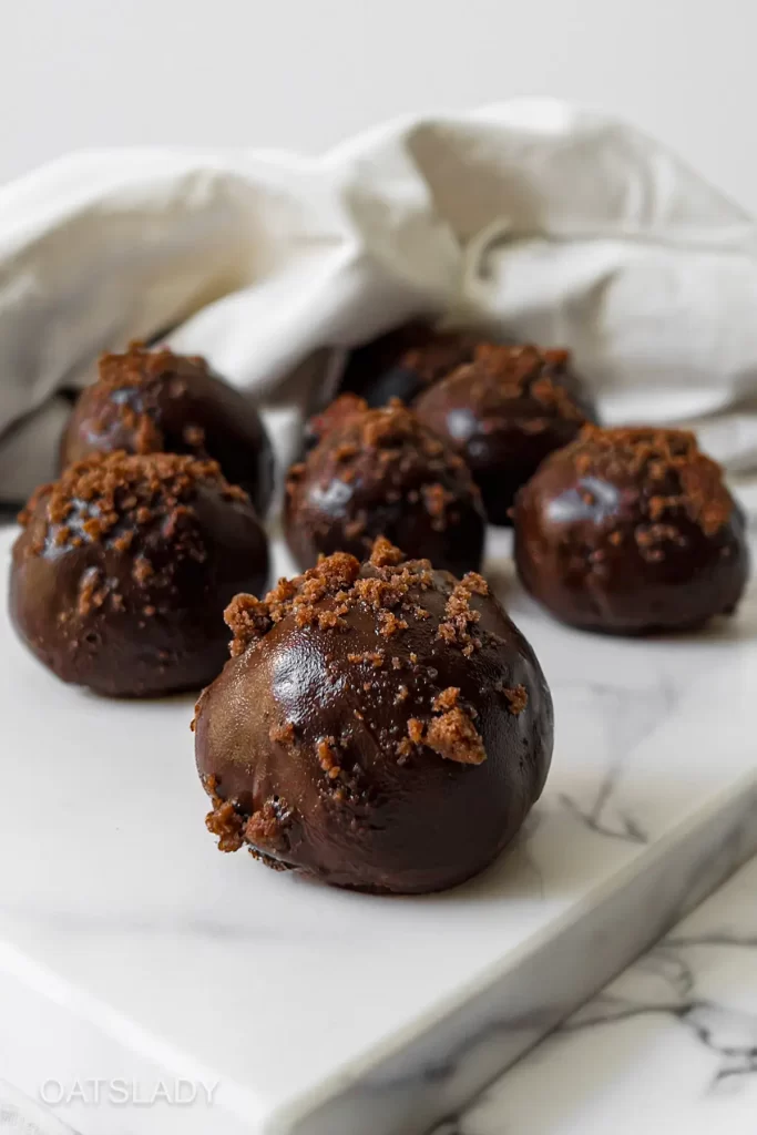 chocolate cake balls