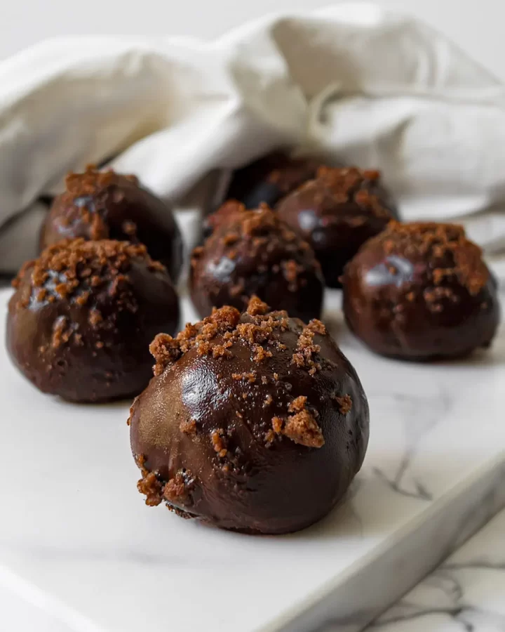 chocolate cake balls