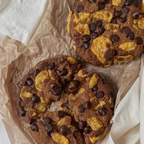 chocolate chip cornflake cookies