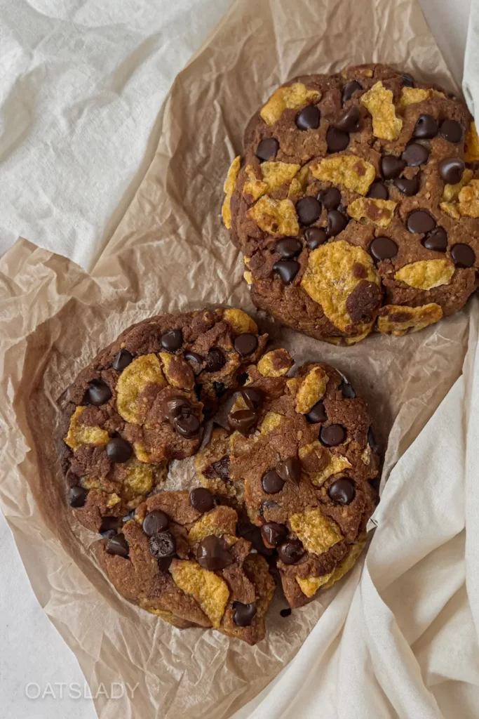 chocolate chip cornflake cookies