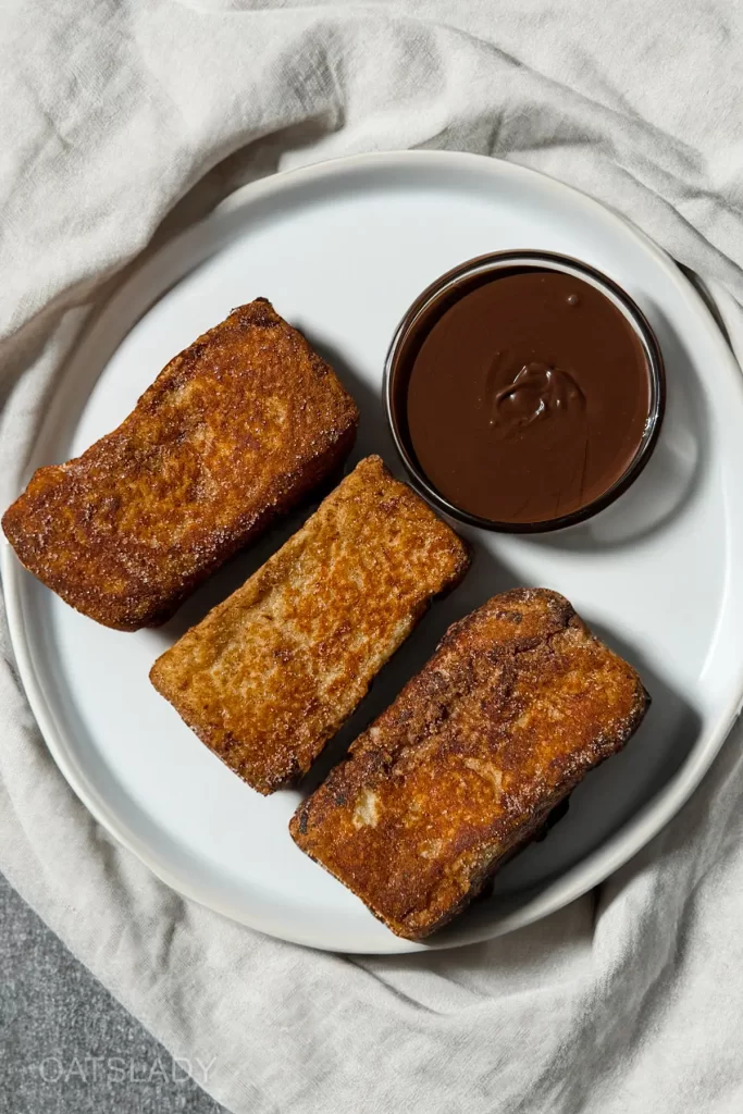 chocolate protein french toast sticks