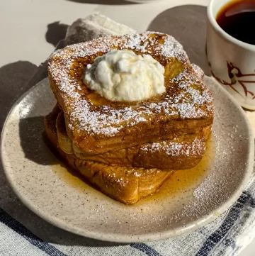 easy pumpkin french toast