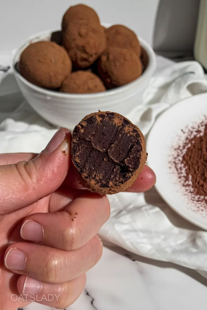 gluten free easy chocolate truffles