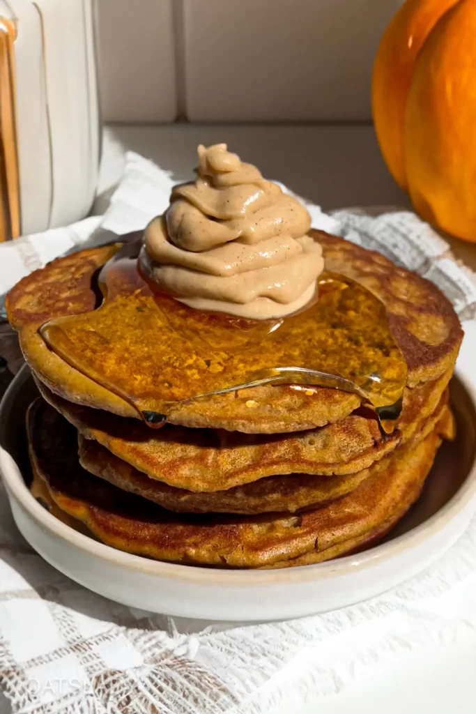 healthy pumpkin pancakes