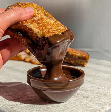 nutella stuffed french toast sticks