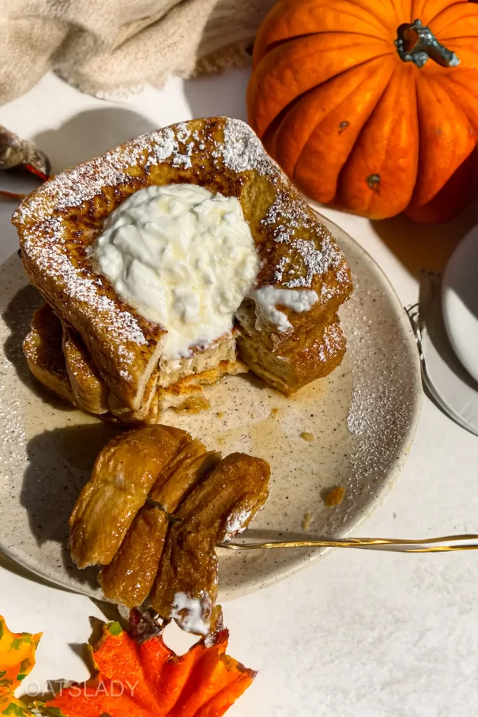 quick pumpkin spice french toast recipe